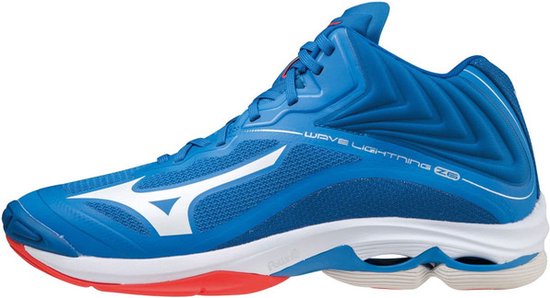 Wave Lightning Mid - Sportschoenen - Volleybal - - blauw/oranje | bol.com