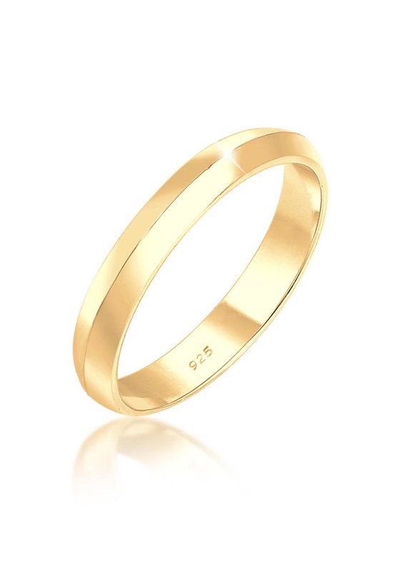 Elli Dames Ringen Dames Stapelen Ring Engagement Classic Trend in 925 Sterling Zilver