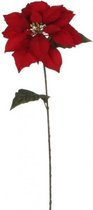 Mica Decorations Kunstpoinsettia 5 X 71 Cm Rood/Groen