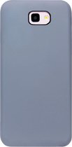 - ADEL Premium Siliconen Back Cover Softcase Hoesje Geschikt voor Samsung Galaxy J4 Plus - Lavendel