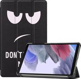 Samsung Galaxy Tab A7 Lite Hoes Book Case Hoesje - Samsung Galaxy Tab A7 Lite Hoes (2021) Cover - 8,7 inch - Don't Touch Me