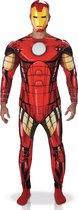 Marvel Iron Man Deluxe - Kostuum Volwassenen - Maat XL - 56/58 - Carnavalskleding