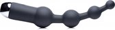 10x Silicone Anal Balls - Black - Anal Vibrators - Anal Beads