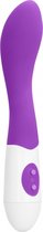 Bend Vibrator - Purple - Silicone Vibrators - G-Spot Vibrators