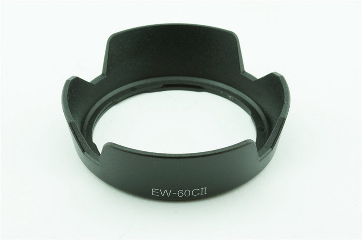 Zonnekap EW-60C II voor Canon lens EF-S 18-55 EF 28-80 28-90