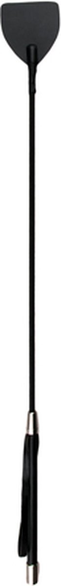 Goedkoopste EasyToys - Leren Zweep met Lange Steel - Spanking Paddle - Kinky Leren Zweep - Bondage Set - BDSM - Bondage - Sex Toys voor Vrouwen en Mannen - Zwart