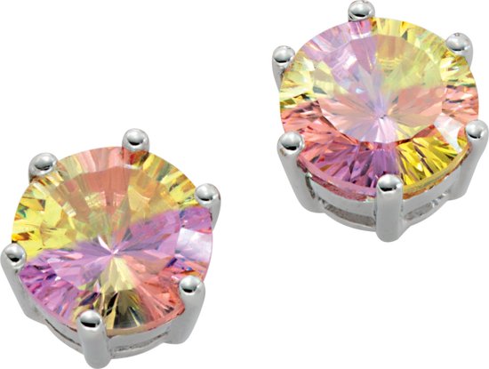 Orphelia CC-34 - Clou d'oreille - 925 Sterlingsilver - Zirconium multicolore