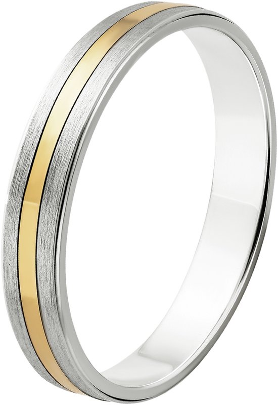 Orphelia OR9146/4/NCY/64 - Wedding ring - Bicolore 9K