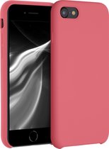 kwmobile telefoonhoesje voor Apple iPhone SE (2022) / SE (2020) / 8 / 7 - Hoesje met siliconen coating - Smartphone case in dolce vita