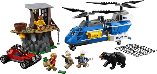 LEGO City Bergpolitie Bergarrestatie - 60173 - Set | bol