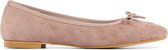 Mace Dames Suède  Ballerina's - M1106 - Roze - Maat 40