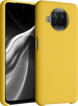 kwmobile telefoonhoesje voor Xiaomi Mi 10T Lite - Hoesje met siliconen coating - Smartphone case in honinggeel
