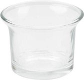 Theelichthouder - Waxinelichthouder in Glas - ø6.2cm