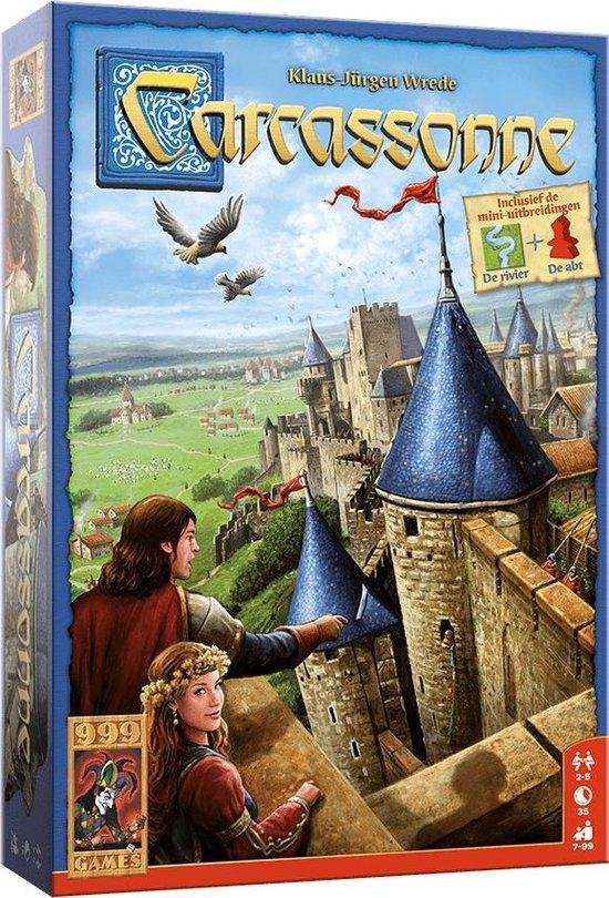 Thumbnail van een extra afbeelding van het spel Carcassonne - Basisspel - Nieuwe Editie