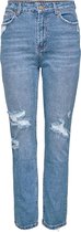 Only EMILY LIFE High Waist Straight Fit Dames Jeans - Maat W26 X L30