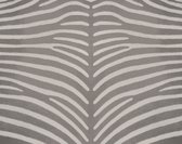 Origin fotobehang zebra print grijs - 357248 - 3.5 x 2.79 m