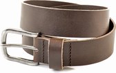 Kidzzbelts Jongenskinderriem Jeans 2004 - Bruin - 55 cm