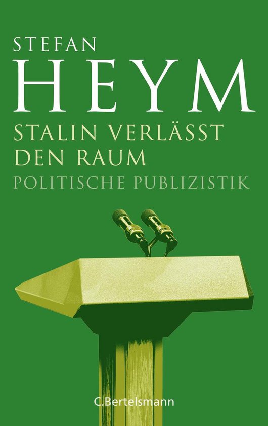 Boek cover Stalin verläßt den Raum van Stefan Heym (Onbekend)