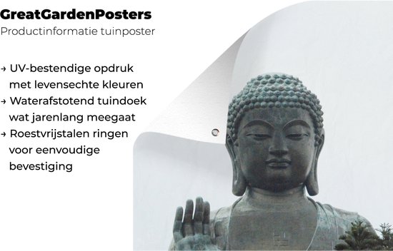 Tian Tan Buddha 120x180 cm XXL / Groot format!