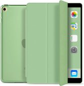 Mobiq Hard Case Folio Hoesje Apple iPad 10.2 inch - iPad 2021 - iPad 2020 - iPad 2019 hoes - iPad Generatie 7 / 8 / 9 - Smart Cover - Compact Slim Folding Hard Back - Multi Stand - Vouwbaar l