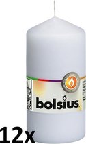 Bolsius witte stompkaarsen 120/60 (33 uur)