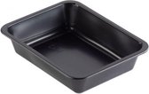 Menuschalen 227x177x50mm 1-vaks PP Thermo Zwart (216 st.)