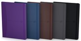 Oxford 100735210 schrijfblok & schrift Bruin, Grijs, Paars, Blauw, Zwart A5
