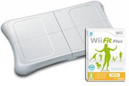 bloemblad Drijvende kracht Verwaarlozing Nintendo Wii Fit Plus + Balance Board - Wit (Wii) | Games | bol.com