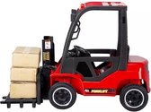 Heftruck - Softstart - Rood - Multimedia - Elektrische Kinderauto - met Afstandsbediening