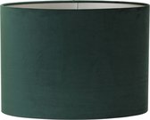 Light & Living Lampenkap Ovaal Velours - Dutch Green - 45x21x32cm