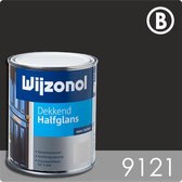 Wijzonol Dekkend Halfglans - 0,75l - 9121 - Antraciet