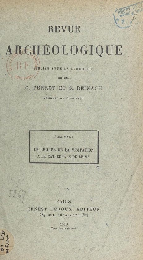 Le groupe de la Visitation à la cathédrale de Reims - cover