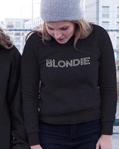 Blondie & Brownie Trui (Blondie - Maat XL) | BFF Koppel Sweater | Best Friends Forever