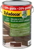Xyladecor Bielzen & Palen - Houtbescherming - Donkerbruin - 6L