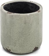 Aardewerk pot grijs