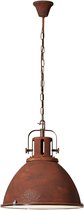 Industriële hanglamp 'Jesper' Roest XL industrieel vintage E27 480mm