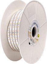 LED Strip - Igia Stribo - 50 Meter - Dimbaar - IP65 Waterdicht - Warm Wit 3000K - 5050 SMD 230V