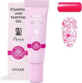 Moyra Stamping and Painting Gel No.13 Vivid Pink