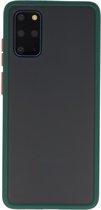 Samsung Galaxy S20 Plus Hoesje Hard Case Backcover Telefoonhoesje Donker Groen
