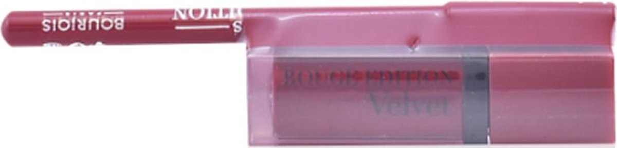 Bourjois Rouge Edition Velvet Lipstick #08+contour Lipliner#10
