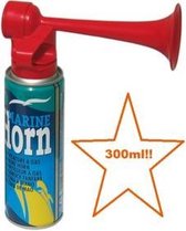 Gastoeter MARINE HORN compleet - 300ml (Luidste signaal in ons assortiment)!