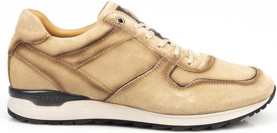 Greve Haarlem 3171 sneaker heren cognac | Schutrups Schoenen Exloo