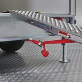 Datona® - Oprijplaat rijplaat - 200 cm - aluminium rijgoot