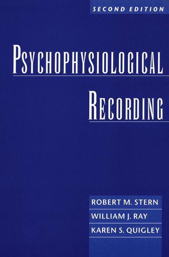 Psychophysiological Recording - cover