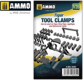 Tiger tool clamps - Scale 1/35 - Ammo by Mig Jimenez - A.MIG-8080