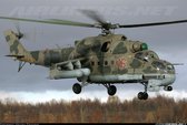 1:48 Zvezda 4812 MIL MI-24P Russian Attack Helicopter Plastic Modelbouwpakket