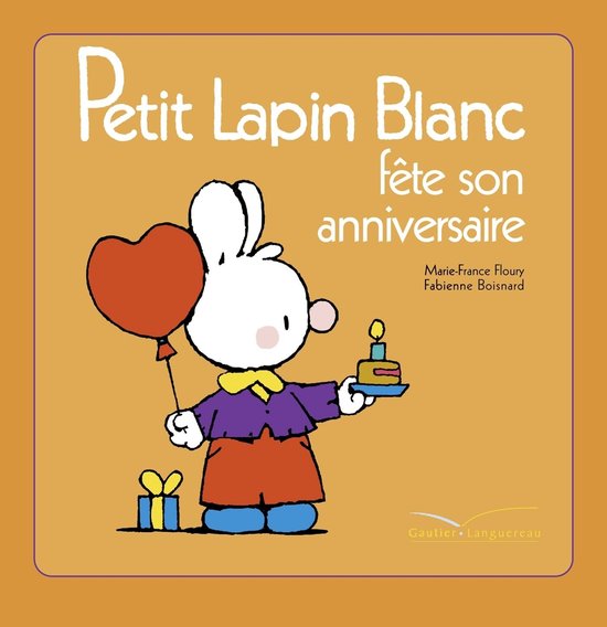 Petit Lapin Blanc fête son anniversaire - cover