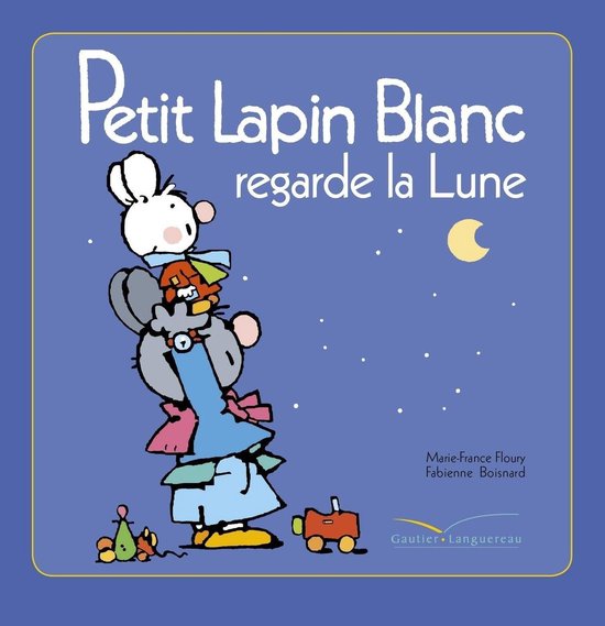 Petit Lapin Blanc regarde la Lune - cover
