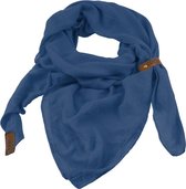 Lot83 Sjaal | Puk | Jeans blauw