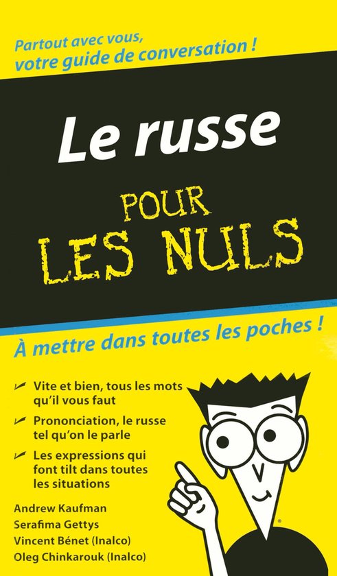 Guide de conversation pour les nuls - Le russe - guide de co ... - cover